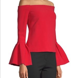 Alexis Off-shoulder Bell Sleeve Top